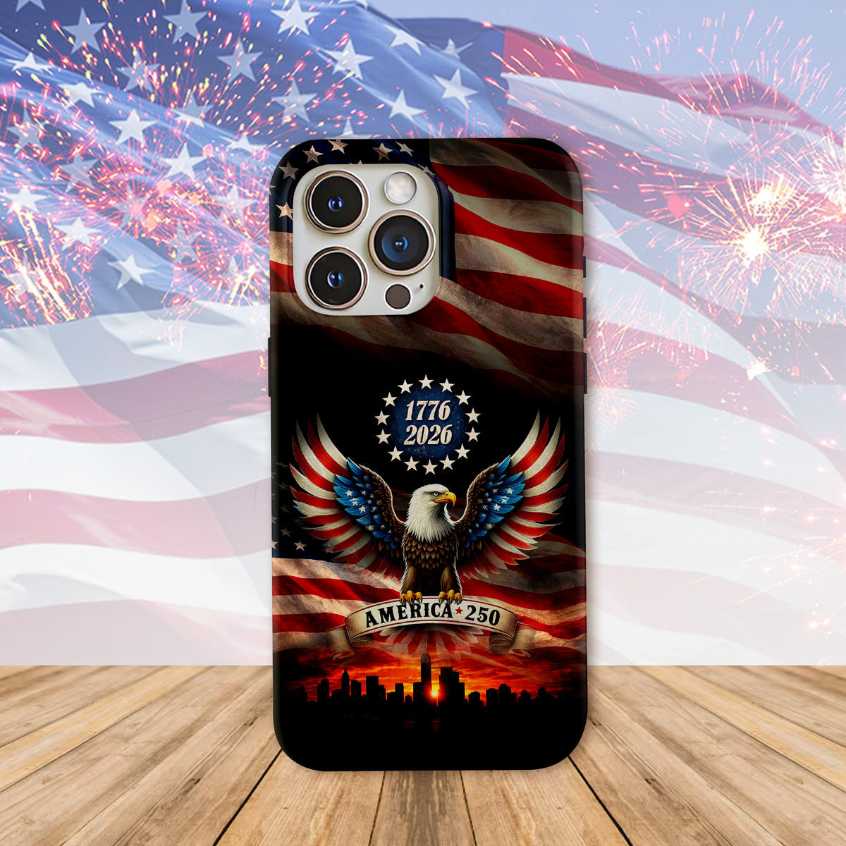 America 250th Anniversary 1776-2026 Patriotic Phone Case HA75 920204