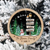Custom Family Name Christmas Tree Ceramic Ornament, Xmas Gift For Family TH10 170657