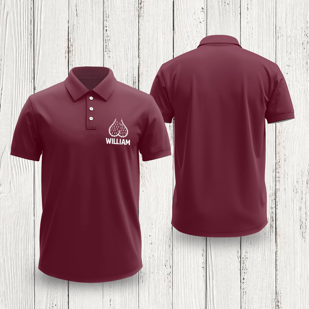 Custom Name Sack Ball Personalized Polo Shirt Funny Gifts for Men CH07 910198