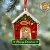My First Christmas With Cat Photo Acrylic Ornament Gift For Cat Lovers CH07 896842