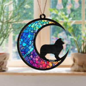 Don’t Cry Because It Is Over Pet Memorial Suncatcher HA75 891266