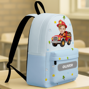 Custom Kid Photo Personalized Backpack Back To School Gift For Kids, Daughter Or Son LM32 895005