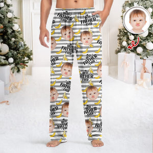Custom Photo Funny Banana Best Dad Ever - Personalized Sweatpants HO82 900136