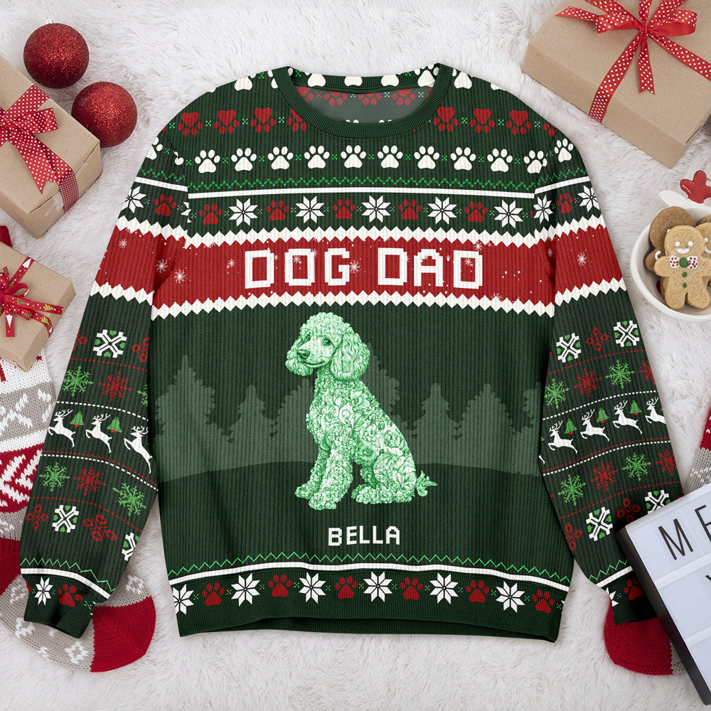 Dog Mom Dog Dad Ugly Sweater For Christmas TH10 896067