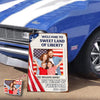 Welcom To The Sweet Land Of Liberty Metal Sign TH10 898547
