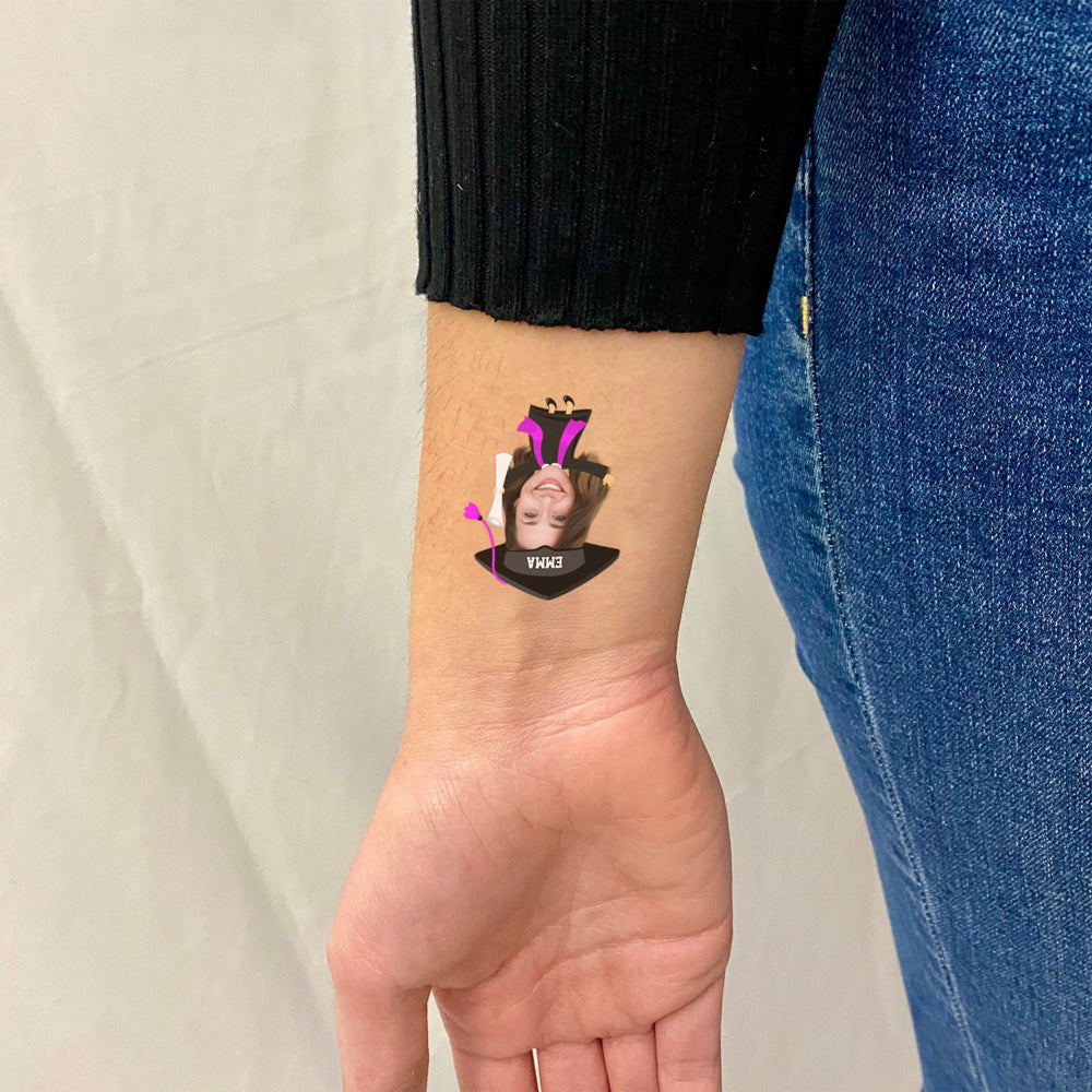 Custom Photo Congrats Class of 2026 Graduation Temporary Tattoos HO82 902270