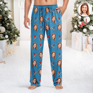 Custom Face Couple Sweatpants Valentine's Day Gift HA75 898404