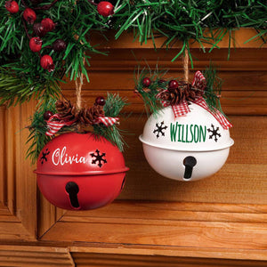 Personalized Name Christmas Jingle Bell Ornament HO82 900508