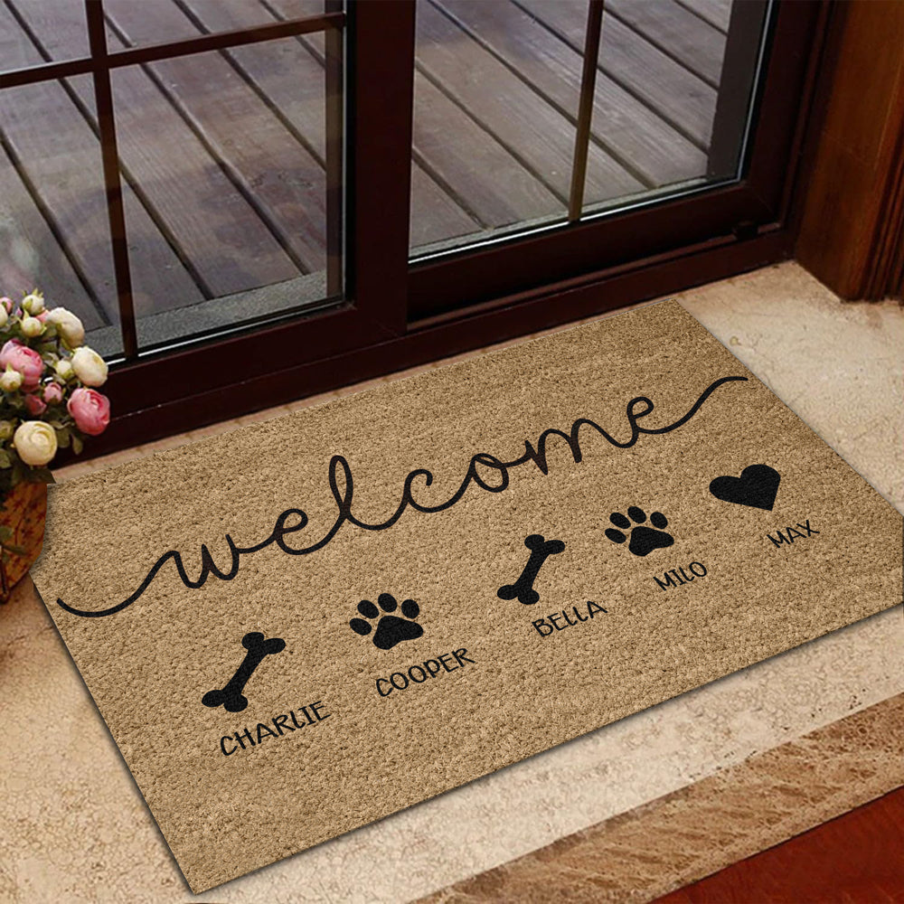 Personalized Welcome Doormat Gift For Pet Lovers TH10 896929