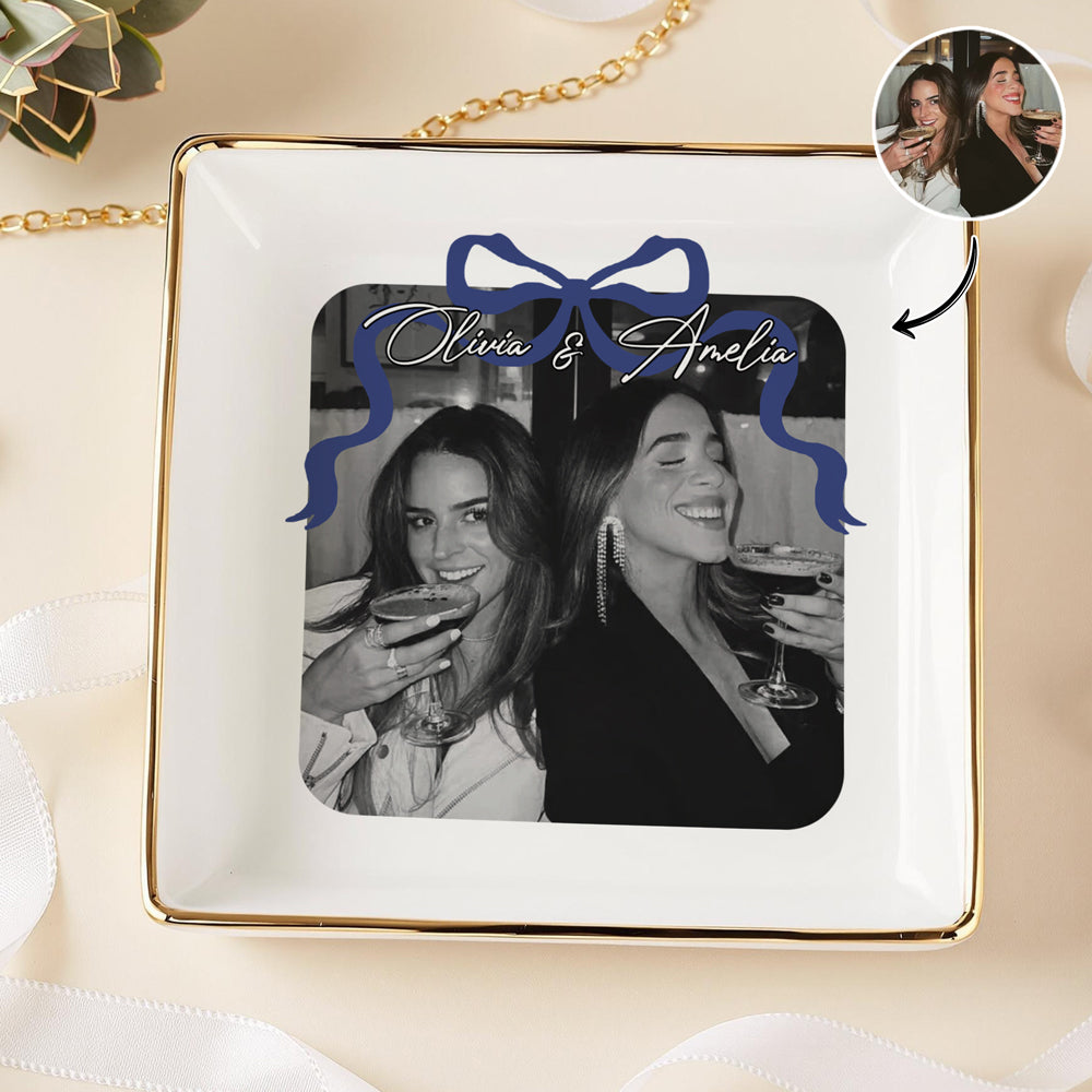 Custom Photo Bestie Forever Jewelry Dish TH10 896547