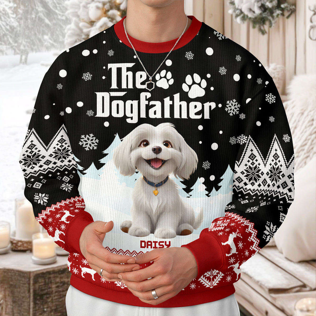 Personalized The DogMother Ugly Sweater Gifts for Dog Lovers TH10 896485