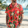 Custom Name Tropical Flower Hawaiian Shirt - Personalized Summer Beach Gift TH10 169431