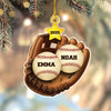 Custom Baseball Family Name Acrylic Ornament TH10 896473