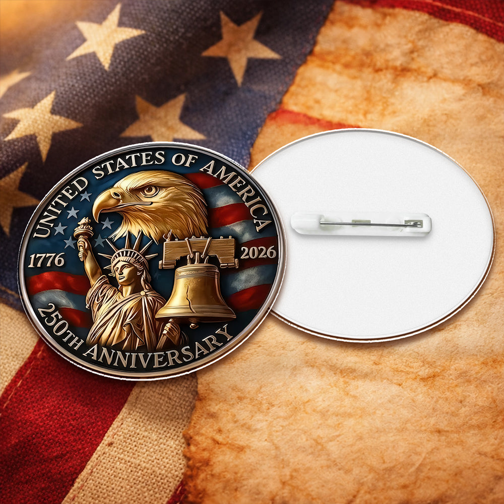 United State Of America 250th Anniversary Acrylic Pin TH10 169321