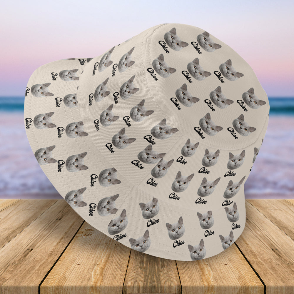 Custom Pet Photo Bucket Hat - Personalized Gift For Pet Lovers TH10 169465