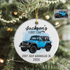 Custom Car Photo My First Car Keepsake Christmas Ceramic Ornament LM32 897381
