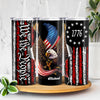 Personalized We The People American 250 Eagle Flag Skinny Tumbler LM32 899097