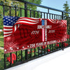 Custom Family Name Patriotic American Flag 250 Years of Blessing God Banner CH07 910644