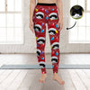 Custom Cat Face Photo With Colorful Christmas Lights Legging HO82 900478