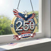 Custom Family Name USA 250th Anniversary Patriotic Acrylic Suncatcher LM32 899279