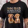 Dog Dad The Man The Myth The Snack Dealer Custom Photo Dog Dad Shirt CH07 895890