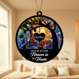 Always On My Mind Forever In My Heart Memorial Suncatcher TH10 891485