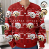 Custom Dog Cat Face Photo Ugly Cardigan For Dog/Cat Lover TH10 896585