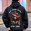 American Eagles Faith, Freedom, 250 Years 1776 - 2026 Backside Shirt LM32 899051