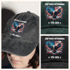 250 Years of Freedom With Eagle Washed Denim Baseball Cap TH10 898359