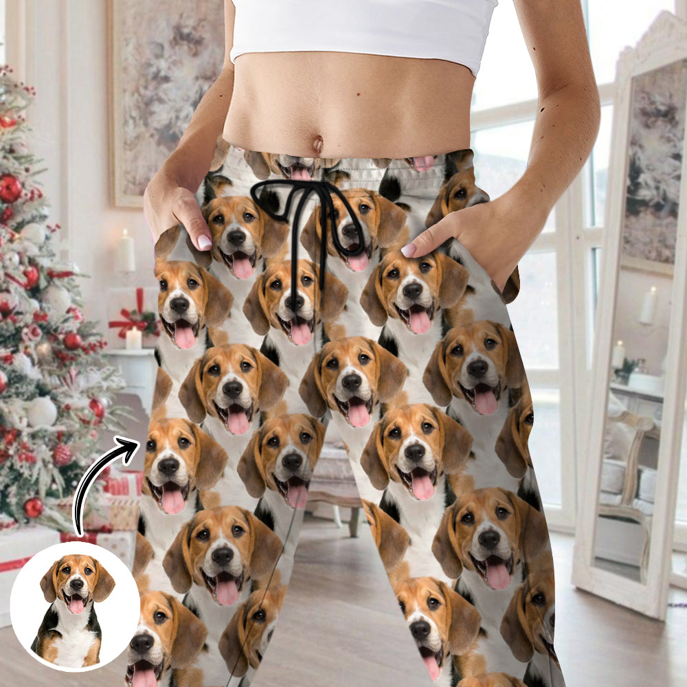 Custom Photo Funny Moment Dog Sweatpants HA75 897700