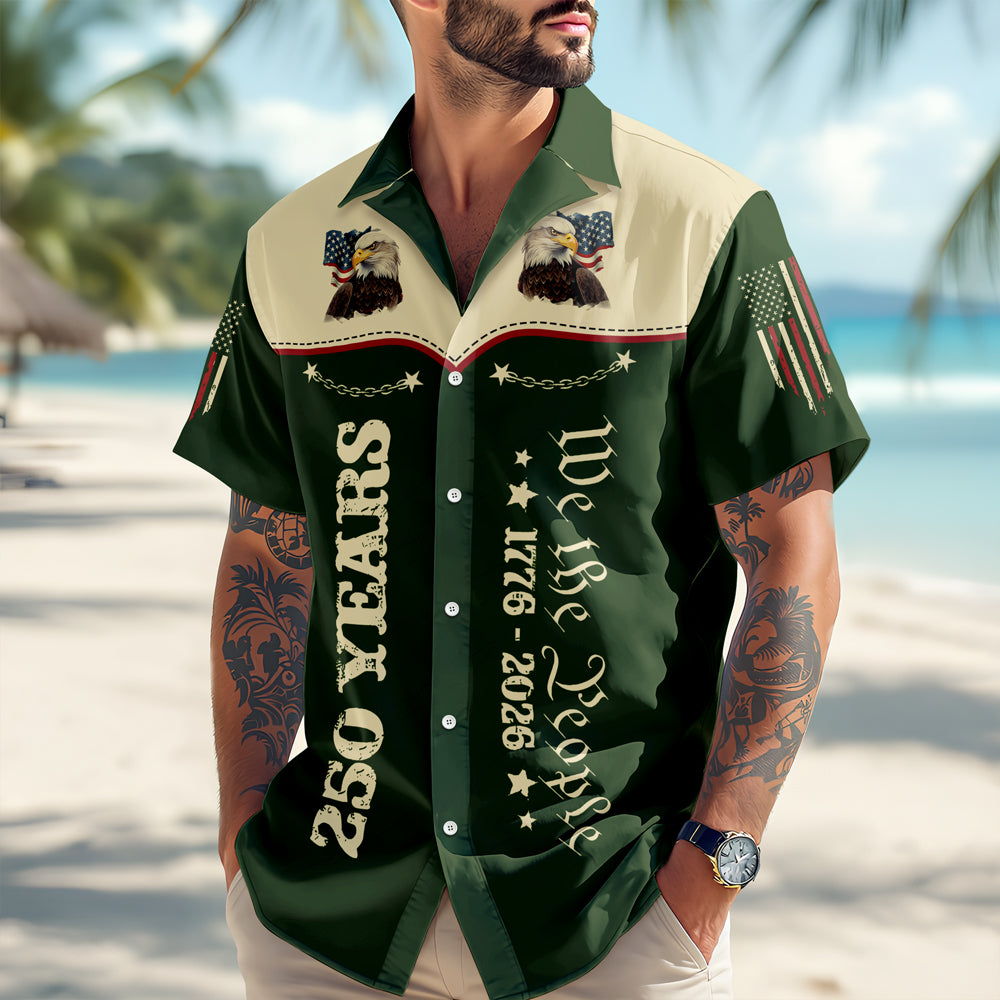 We The People 1776–2026 250th America Anniversary Hawaii Shirt CH07 910480