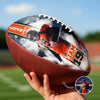 Custom Photo Senior Graduation Football Player Football Ball Gift For Sports Lover CH07 899890