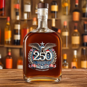 USA Eagles 250th Anniversary Semiquincentennial 1776-2026 Whiskey Bottle LM32 897465