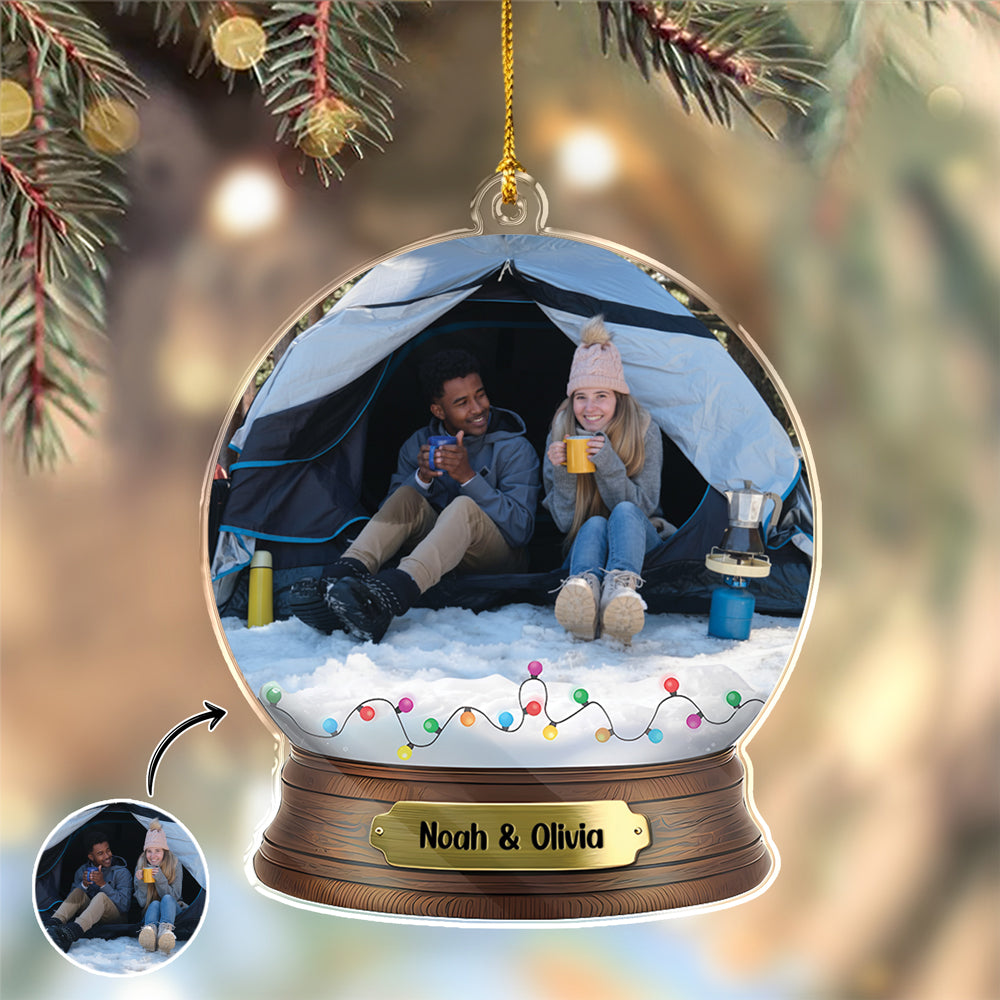 Custom Photo Making Memories One Campsite At A Time Acrylic Ornament TH10 894933