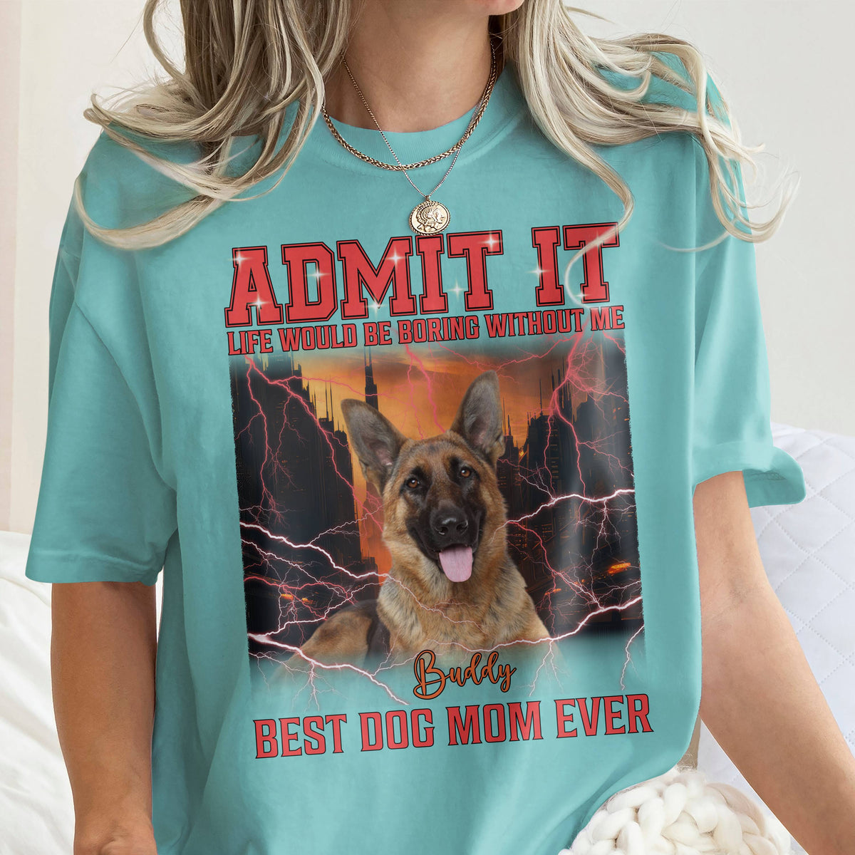 Custom Photo Admit It Life Would Be Boring Without Us Dog Cat Retro Style Comfort Shirt HO82 894890