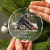 Custom Photo Hunting Glass Ornament TH10 896667