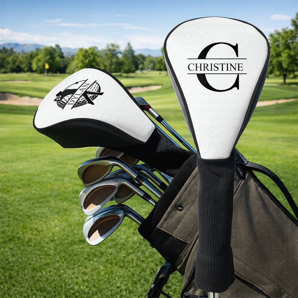 Personalized Name Golf Club Head Cover - Gift for Golfer HO82 902340