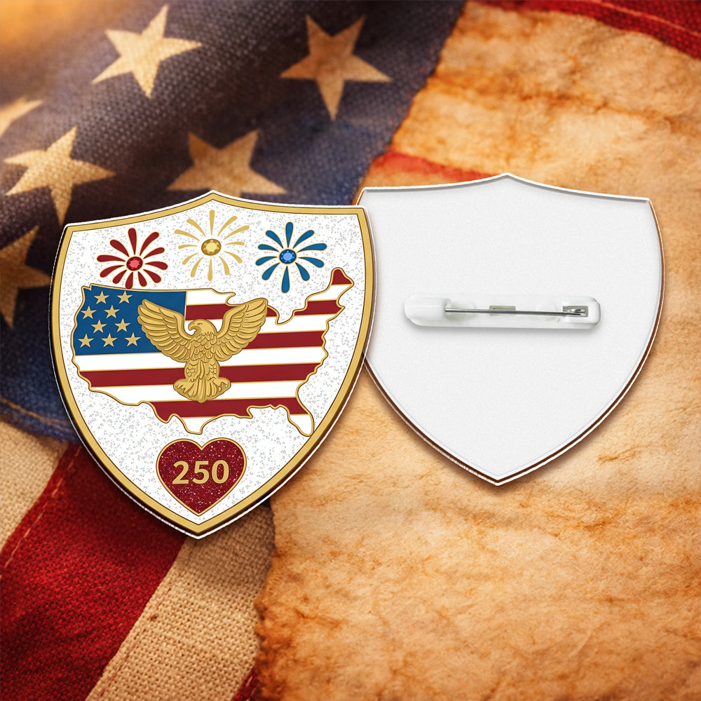 USA 250 With Eagle Acrylic Pin TH10 169313