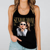 Custom Vintage Photo Senior Mom EST. 2027 Tank Top - Personalized Class of 2027 Gift, Proud Family Gift HO82 903316