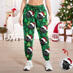 Custom Photo Dog Personalized Christmas Sweatpants HA75 892982
