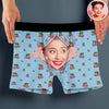 Personalized Funny Face Men's Boxer Brief, Custom Underwear for Him, Valentine, Anniversary Gift CH07 895592