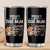 Custom Photo World's Best Dog Dad - Personalized Fat Tumbler Gift For Dog Lovers CH07 895980