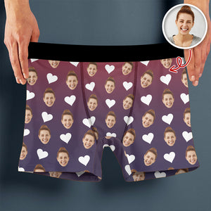 Custom Funny Photo Man's Boxer For Boyfriend TH10 898013