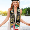 Personalized Class Of 2026 Country Flag Stoles Graduation Gift LM32 897695