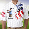 Custom Photo US Flag Polo Shirt For Golfer TH10 898095