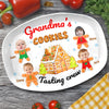 Custom Photo Cookie Tasting Crew Family Platter Christmas Gift For Mom And Grandma CH07 896226