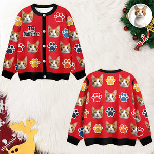 The Dogmother - Custom Dog Cat Photo Cardigan Gift For Dog Cat Lovers CH07 899728