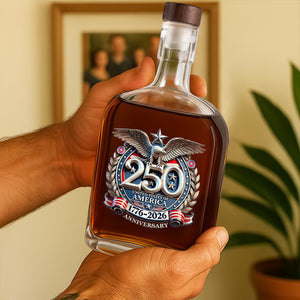 USA Eagles 250th Anniversary Semiquincentennial 1776-2026 Whiskey Bottle LM32 897465