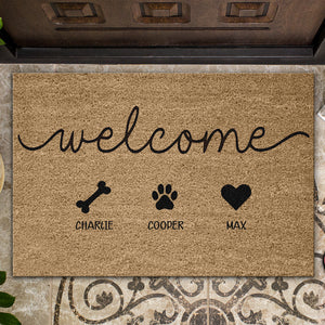 Personalized Welcome Doormat Gift For Pet Lovers TH10 896929