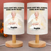 Custom Photo Forever In My Heart Memorial Fabric Lamp TH10 892851